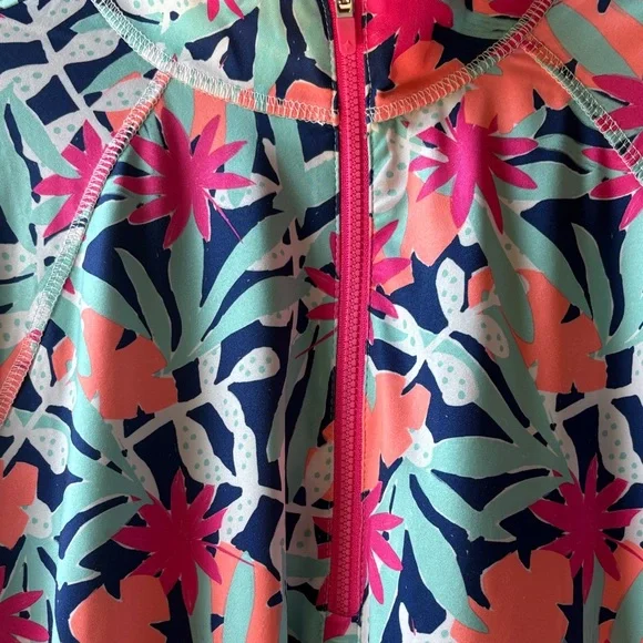 Jofit UV Long Sleeve Mock 1/4 Zip Golf Shirt; Sz: L; EUC - Picture 2 of 10